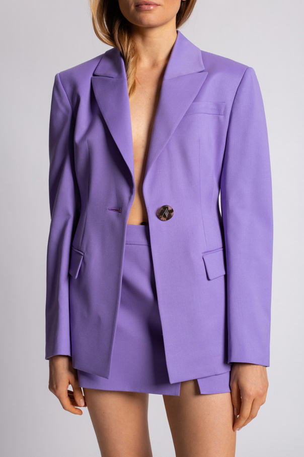 Purple Wool blazer The Attico Vitkac France